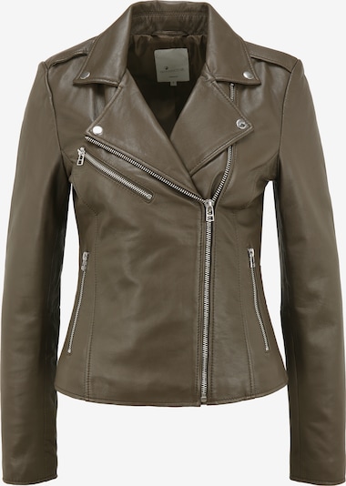 Goosecraft Lederjacke 'GC Julia' in grün, Produktansicht