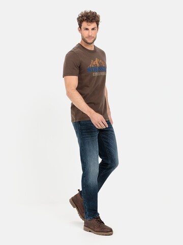 CAMEL ACTIVE Shirt in Brown