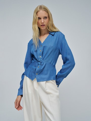Chemisier Salsa Jeans en bleu