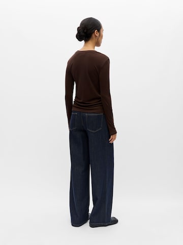 T-shirt 'OBJAlma' OBJECT en marron