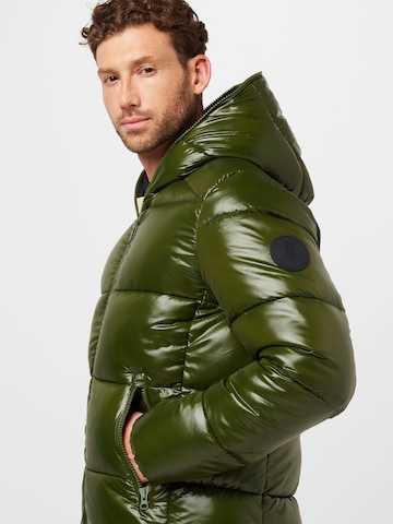 SAVE THE DUCK Zimska jakna 'Edgard' | zelena barva