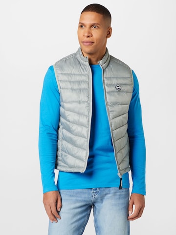 JACK & JONES Bodywarmer 'Hero' in Grijs: voorkant