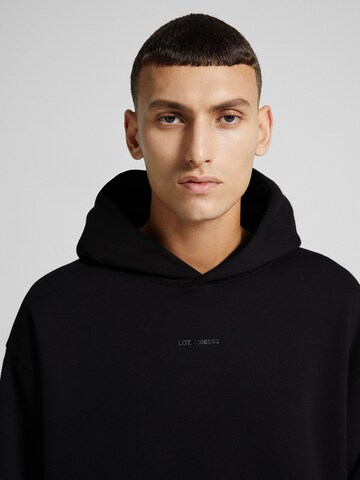 Bershka Sweatshirt in Schwarz