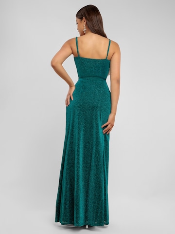 Robe GODDIVA en vert