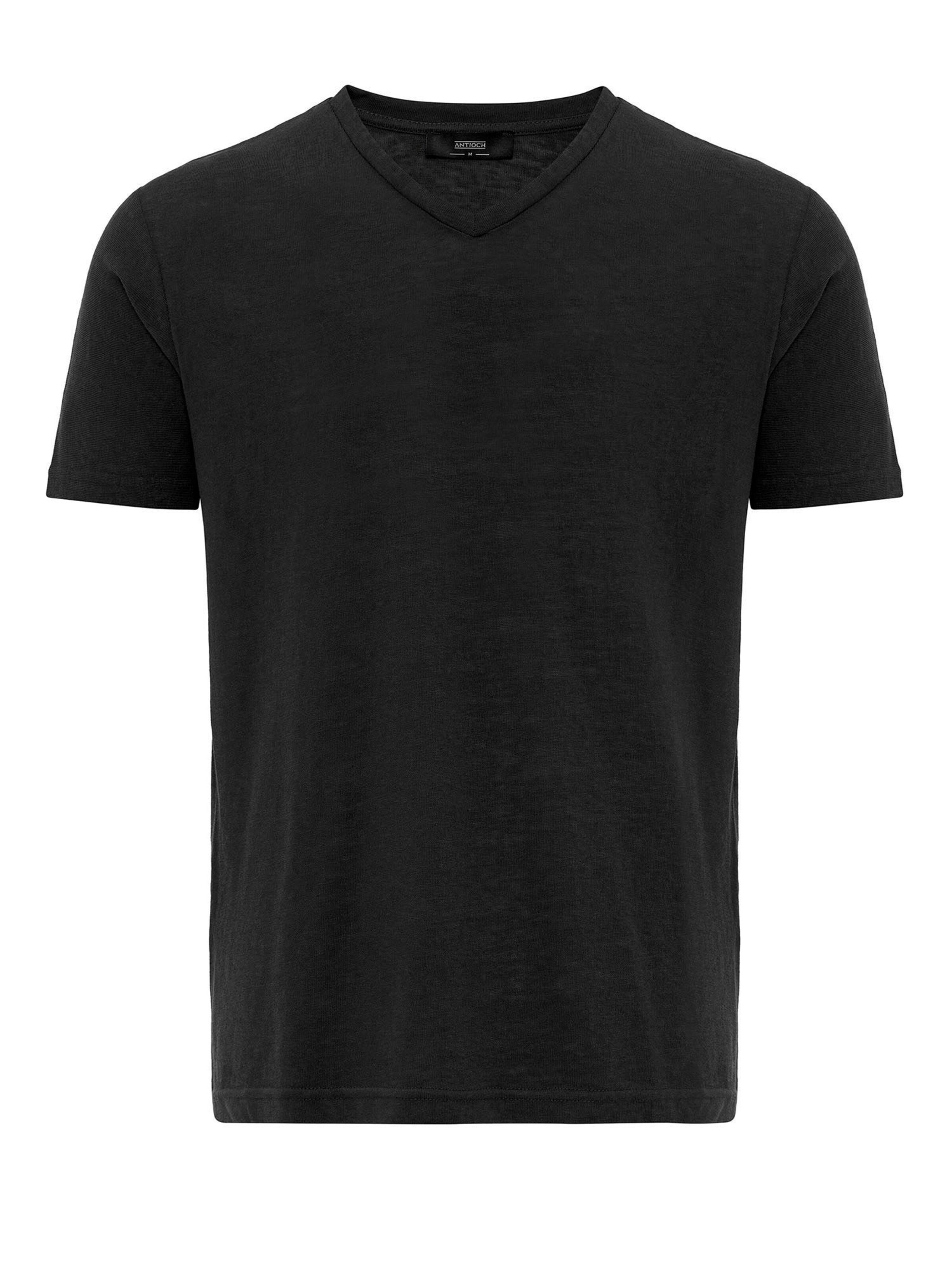 Antioch Μπλουζάκι σε μαύρο: μπροστά