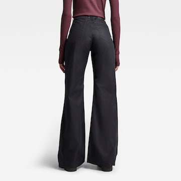 G-Star RAW Wide leg Broek in Zwart