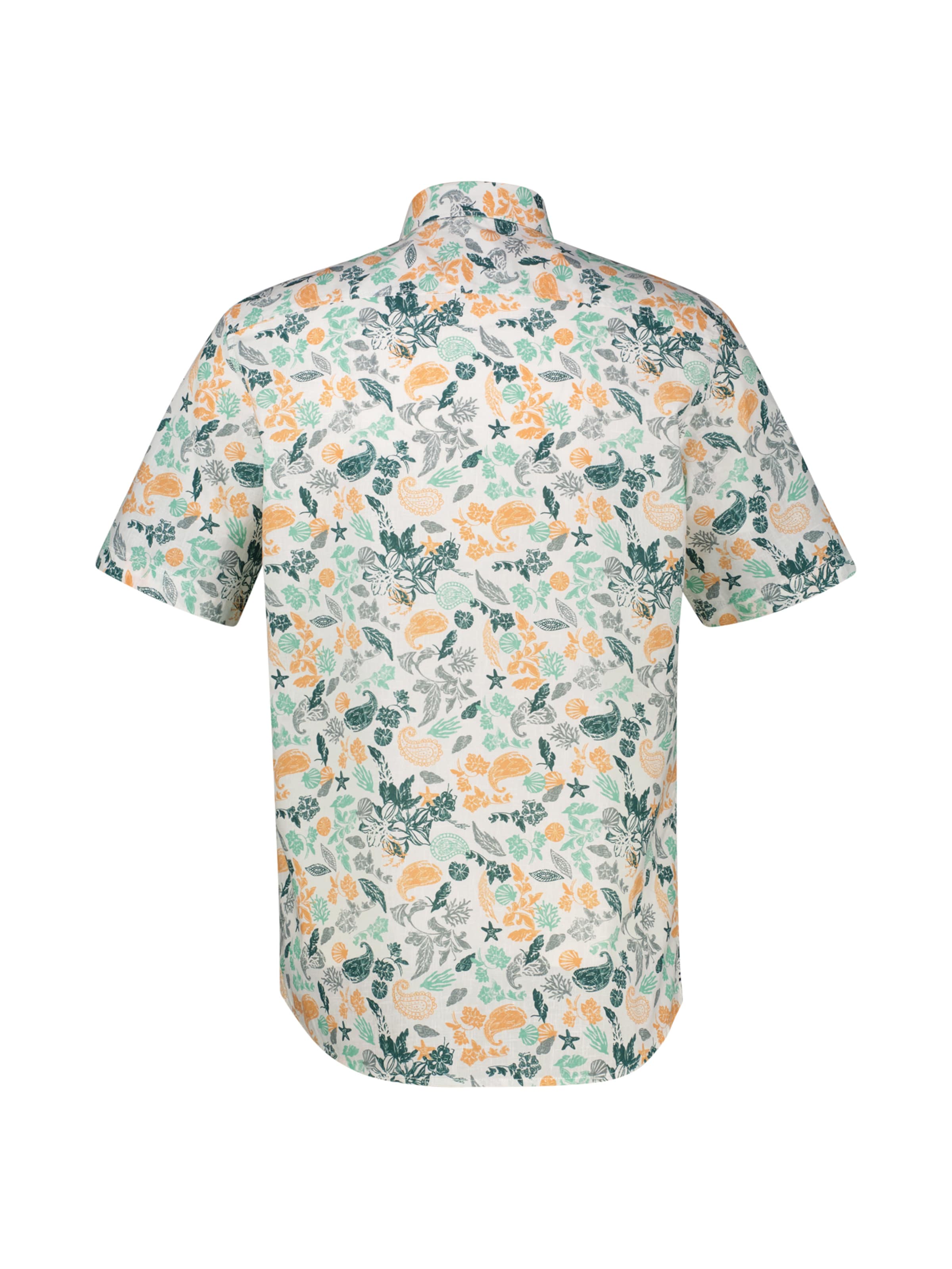 LERROS Regular fit Button Up Shirt in Orange