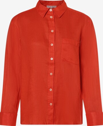 Marie Lund Blouse in Red: front