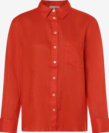 Marie Lund Bluse in Rot: predná strana