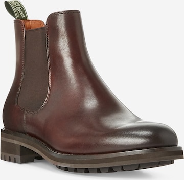 Polo Ralph Lauren Chelsea boots 'Bryson' in Brown: front