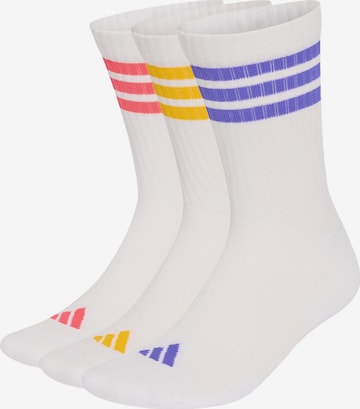 ADIDAS PERFORMANCE Спортни чорапи 'Essentials' в бяло: отпред