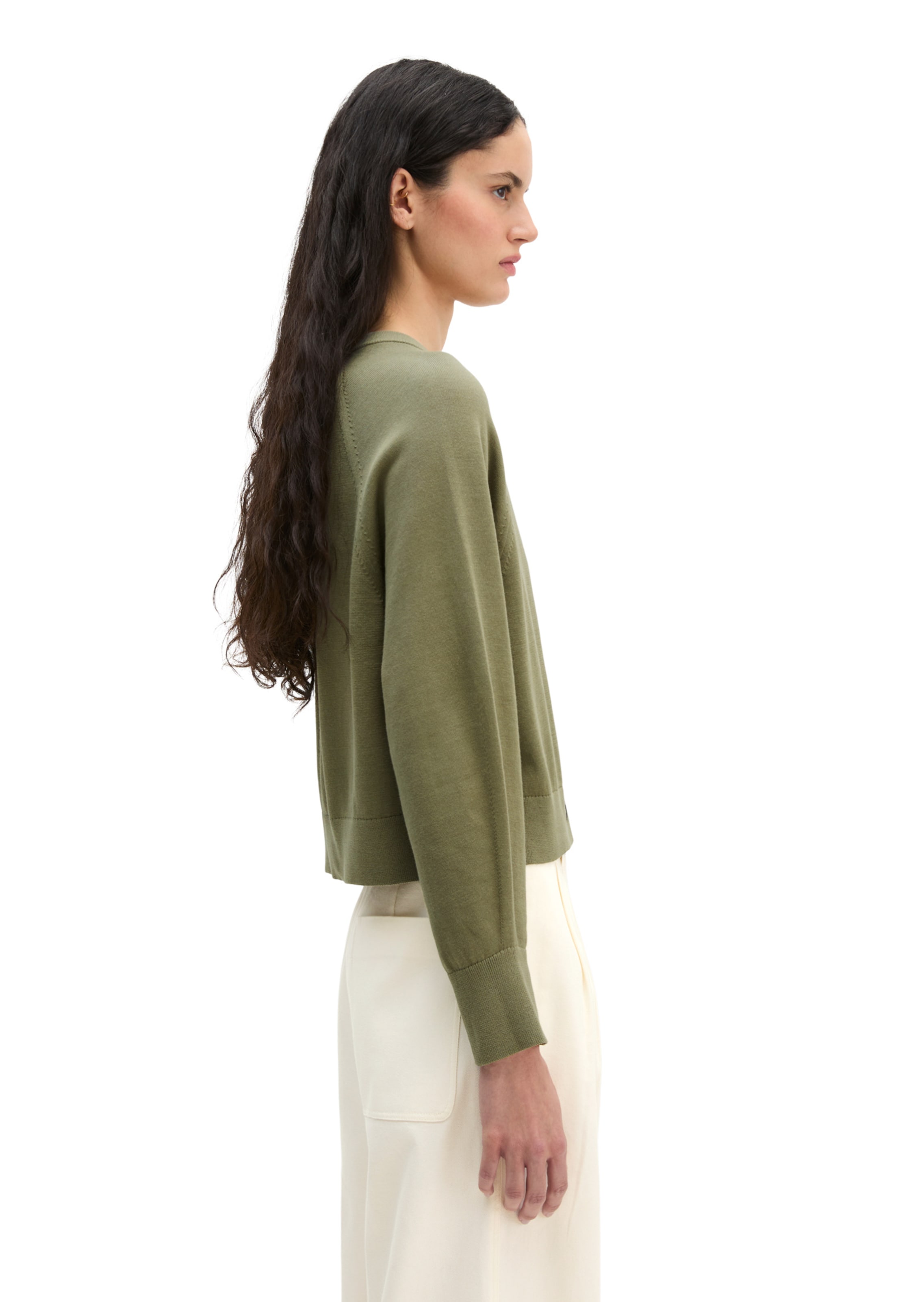 Marc O'Polo Strickjacke in Grün