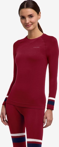 FALKE Base Layer in Red: front