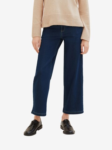 Wide Leg Jean TOM TAILOR en bleu : devant