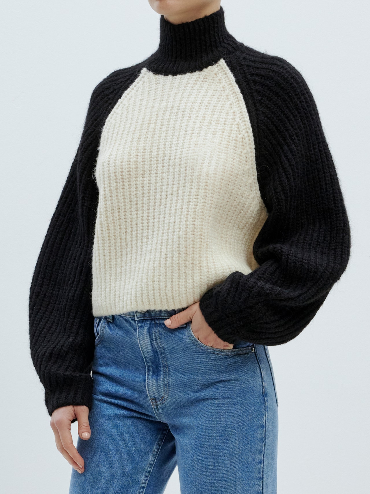 EDITED Produkte Pullover 'Diandra' schwarz