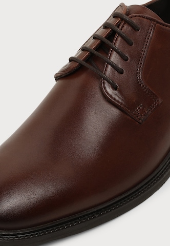 ABOUT YOU Lace-Up Shoes 'Jimmy' in Brown