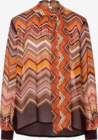 Ana Alcazar Blouse 'Manike' in Orange: front