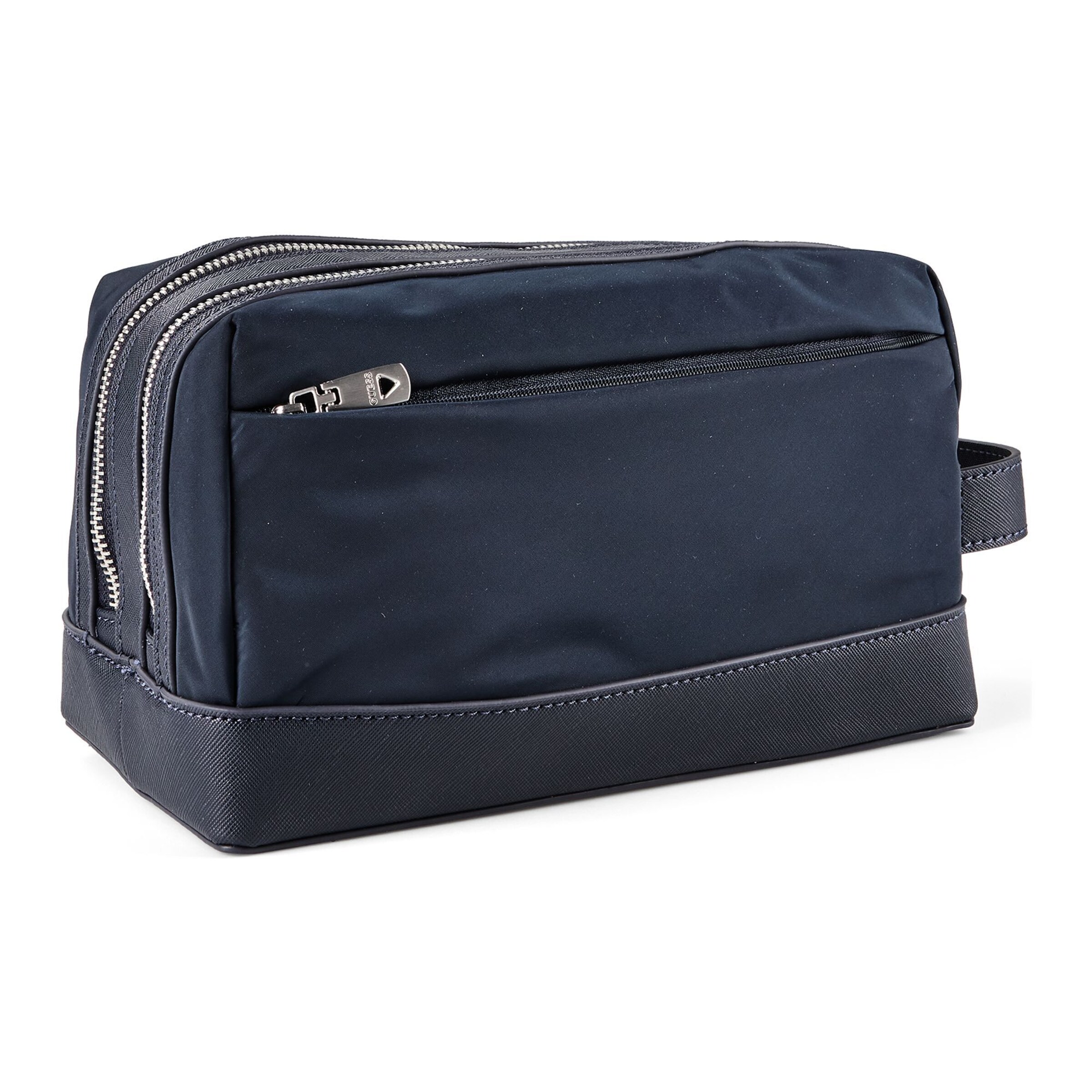 GUESS Toiletry bag 'Berlin' in Blue