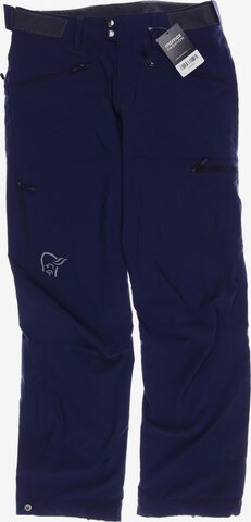 Norrøna Pants in S in Blue: front