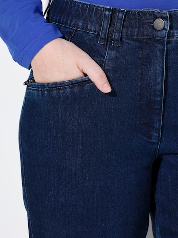 Ulla Popken Обычный Джинсы 'Mony' в Синий