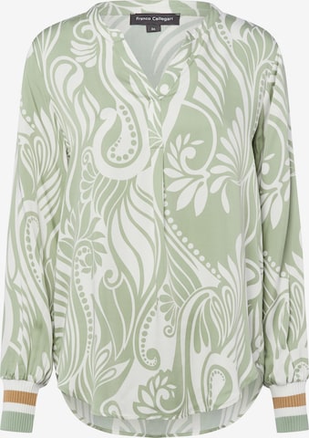 Franco Callegari Bluse in Grün: Vorderseite