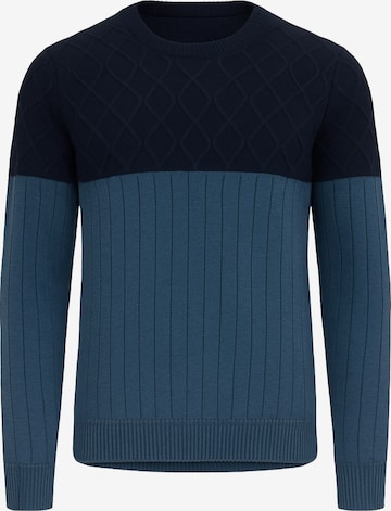 D’S Damat Trui in Blauw: voorkant