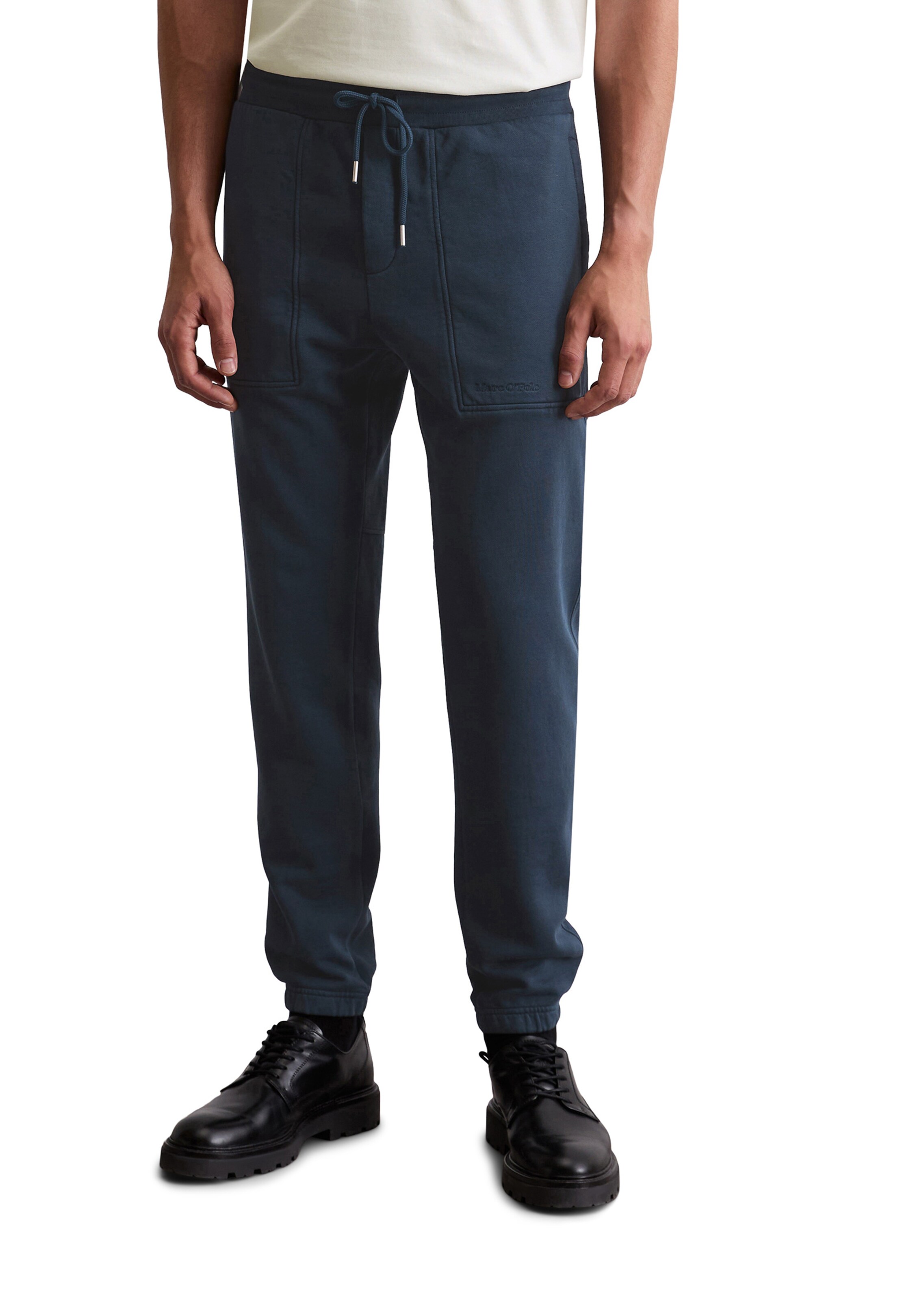 Marc O'Polo Štandardný strih Nohavice - Modrá: predná strana