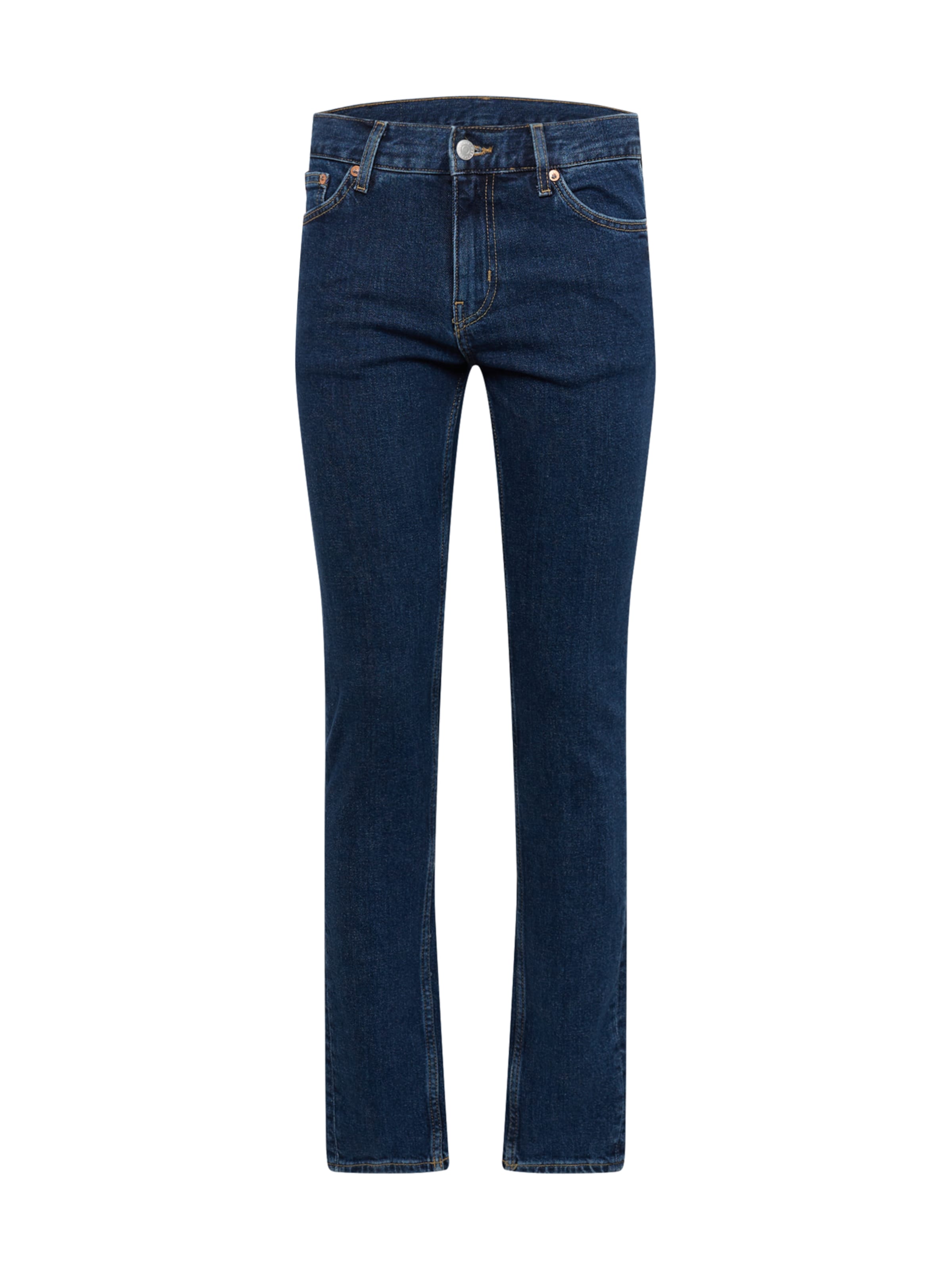 WEEKDAY Skinny Farkut 'Friday' värissä sininen: etupuoli