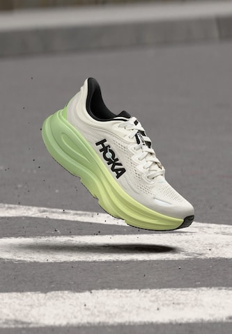 HOKA Juoksukengät 'BONDI 9' värissä valkoinen
