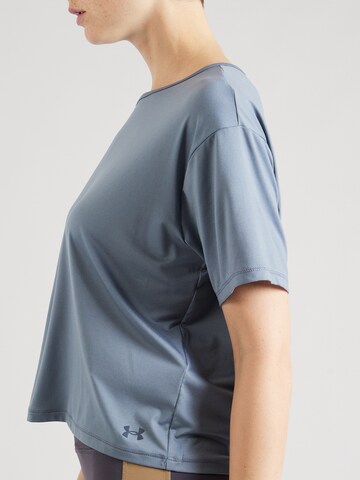 UNDER ARMOUR Funktionsbluse 'Motion' i grå