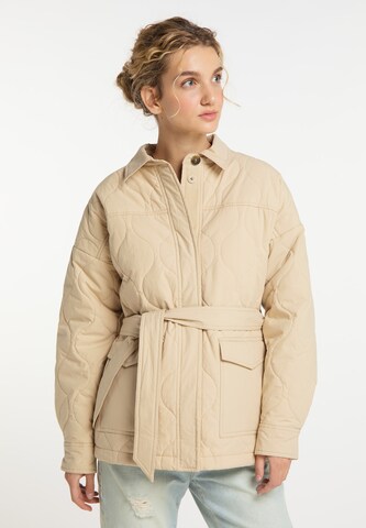 DreiMaster Vintage Übergangsjacke in Beige: predná strana