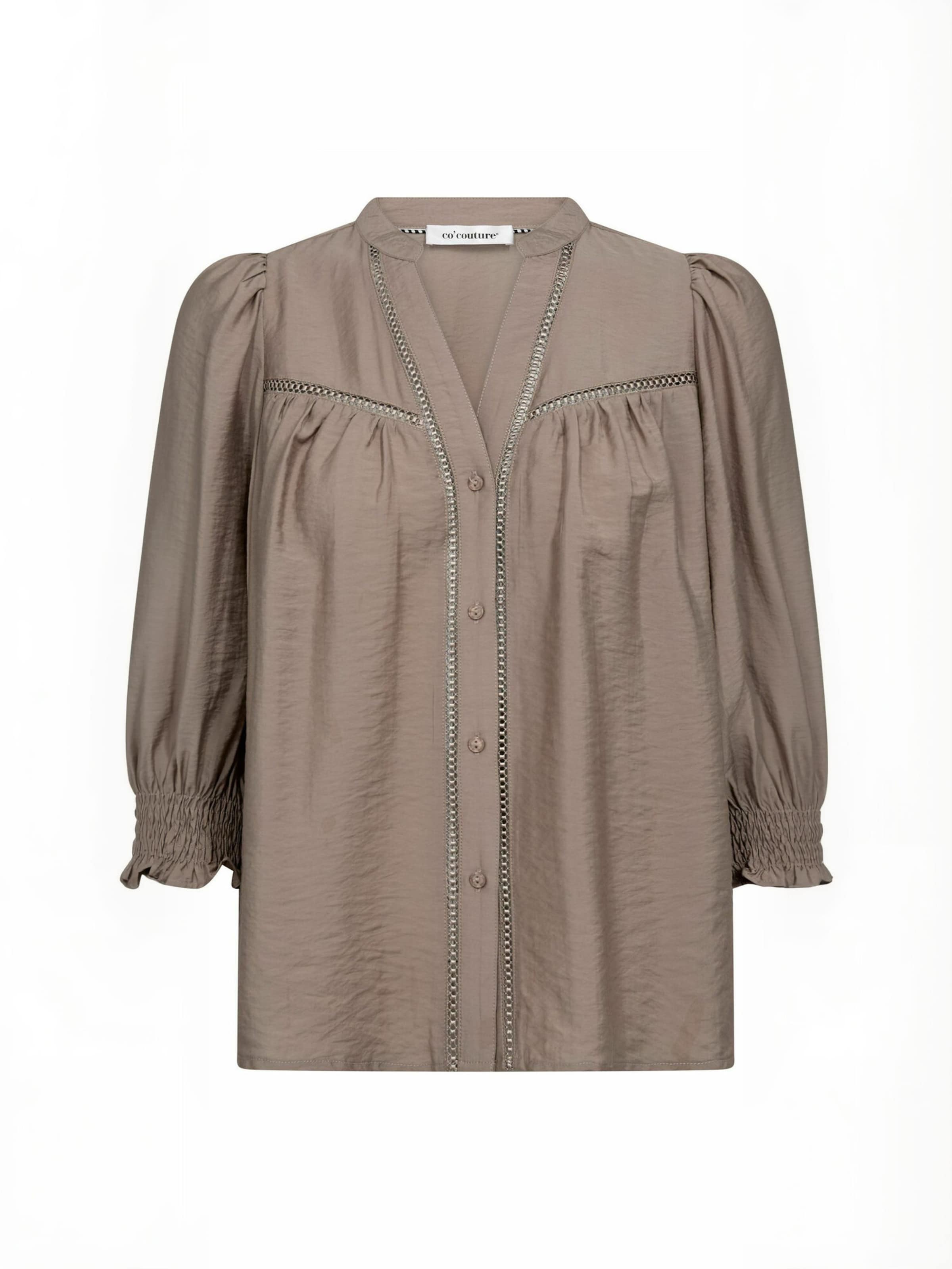 co'couture - Camiseta ' Callum ' en beige: frente
