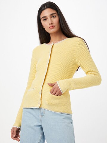 LIEBLINGSSTÜCKDirndl pletena jakna - žuta boja: prednji dio