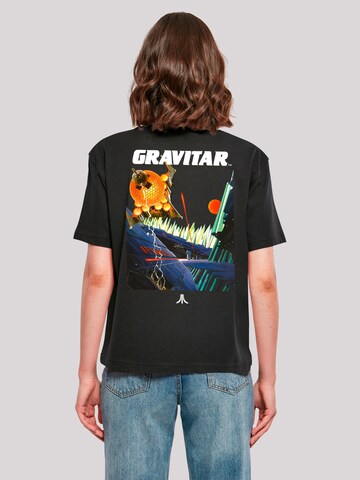 T-shirt 'Atari Games Logo White Retro Gaming Horizontal' F4NT4STIC en noir