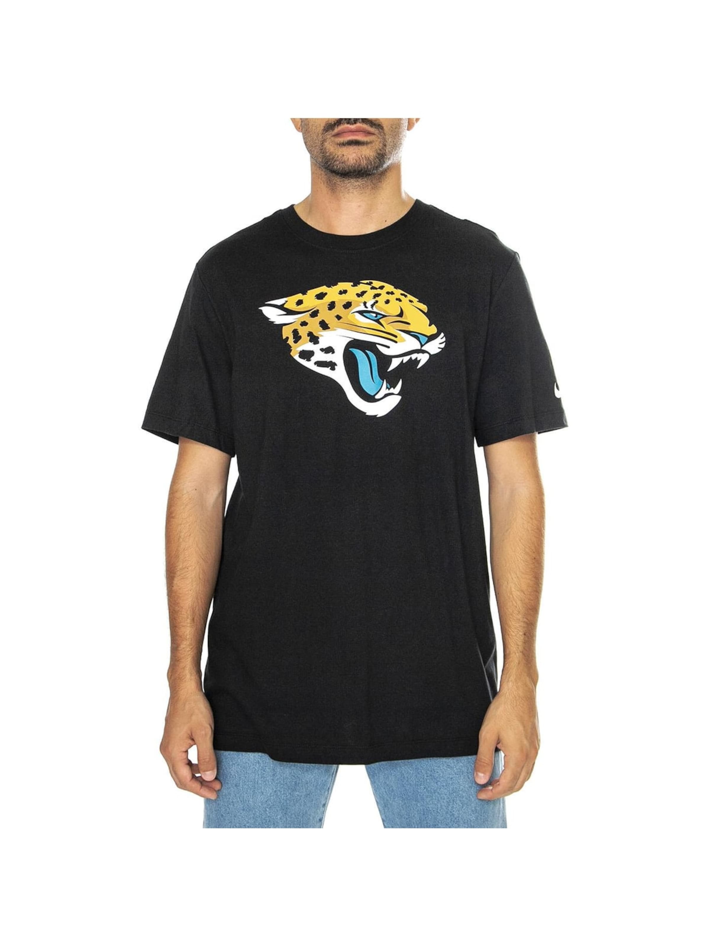 NIKE Bluser & t-shirts 'SS Essential Jackson Jaguars Black' i sort