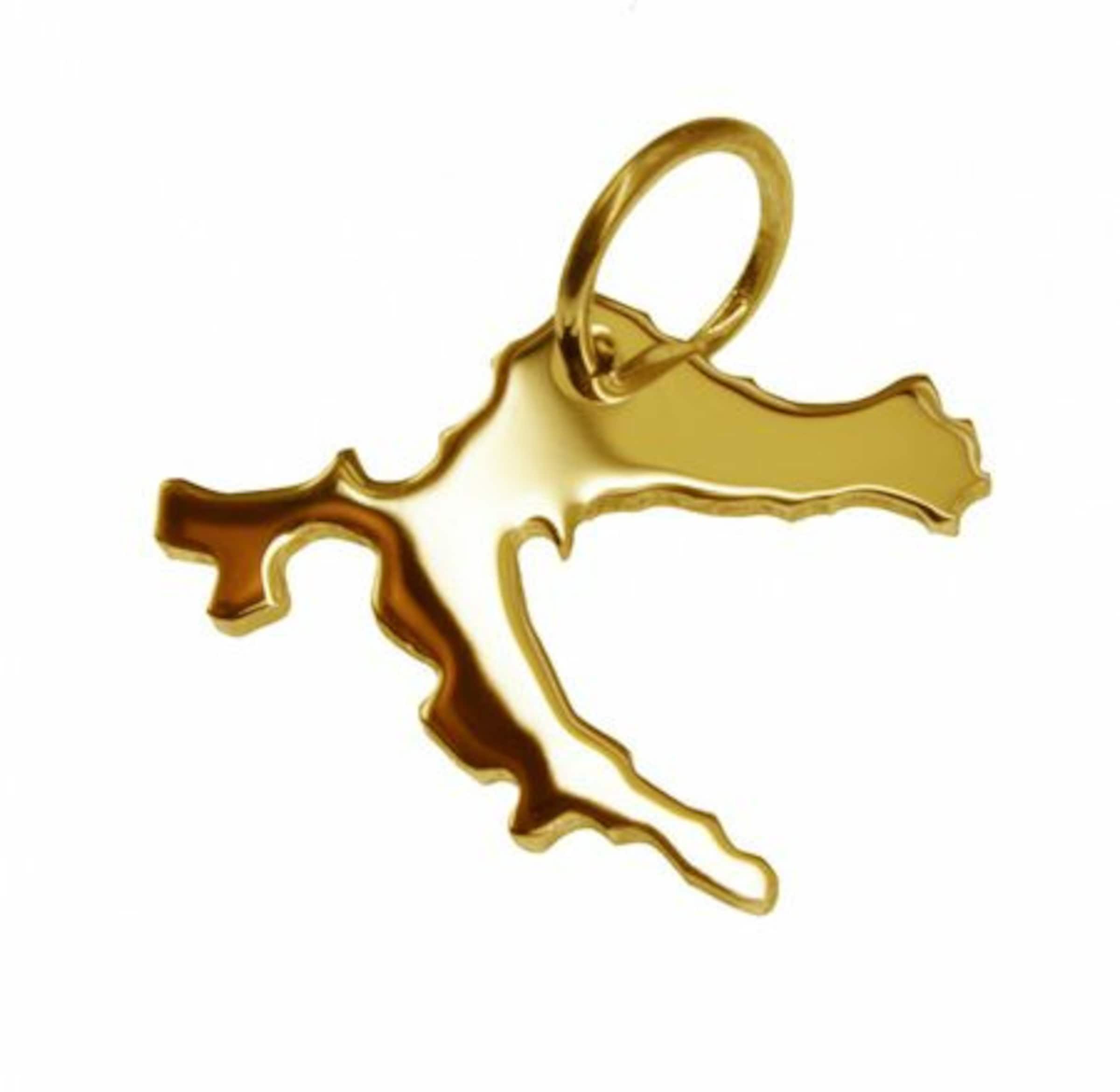 Schmuckador Pendant in Gold: front
