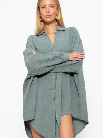 SASSYCLASSY Bluse 'lange Variante'‌‌‌‌‌‌‌‌ in Grün