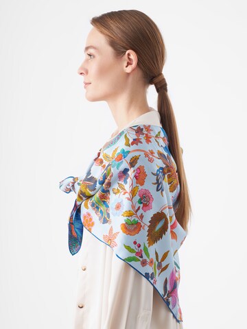 Foulard CODELLO en bleu : devant