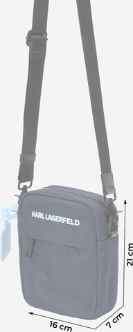 Borsa a tracolla di Karl Lagerfeld in blu