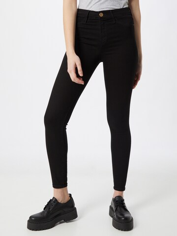 River Island Skinny Jeans 'Molly' in Black: front