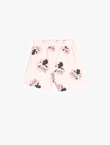 Koton Regular Trousers in Pink: front