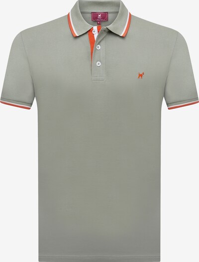 Williot Shirt in khaki / rot / weiß, Produktansicht