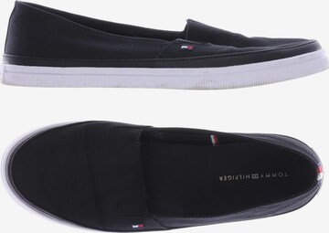 TOMMY HILFIGER Flats & Loafers in 37 in Black: front