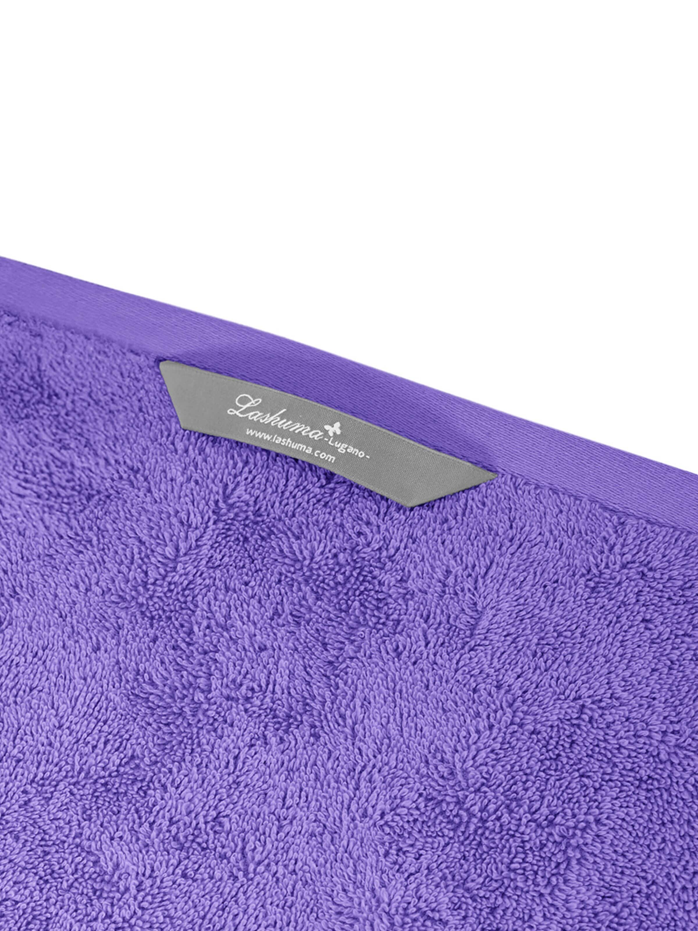 Lashuma Towel 'Lugano' in Purple