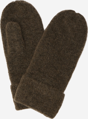 Samsøe Samsøe Handschuhe in Grün: predná strana