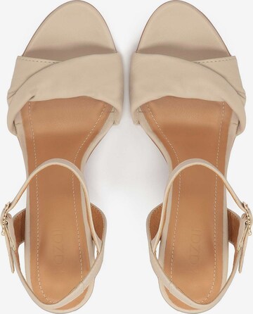 Kazar Sandal in Beige