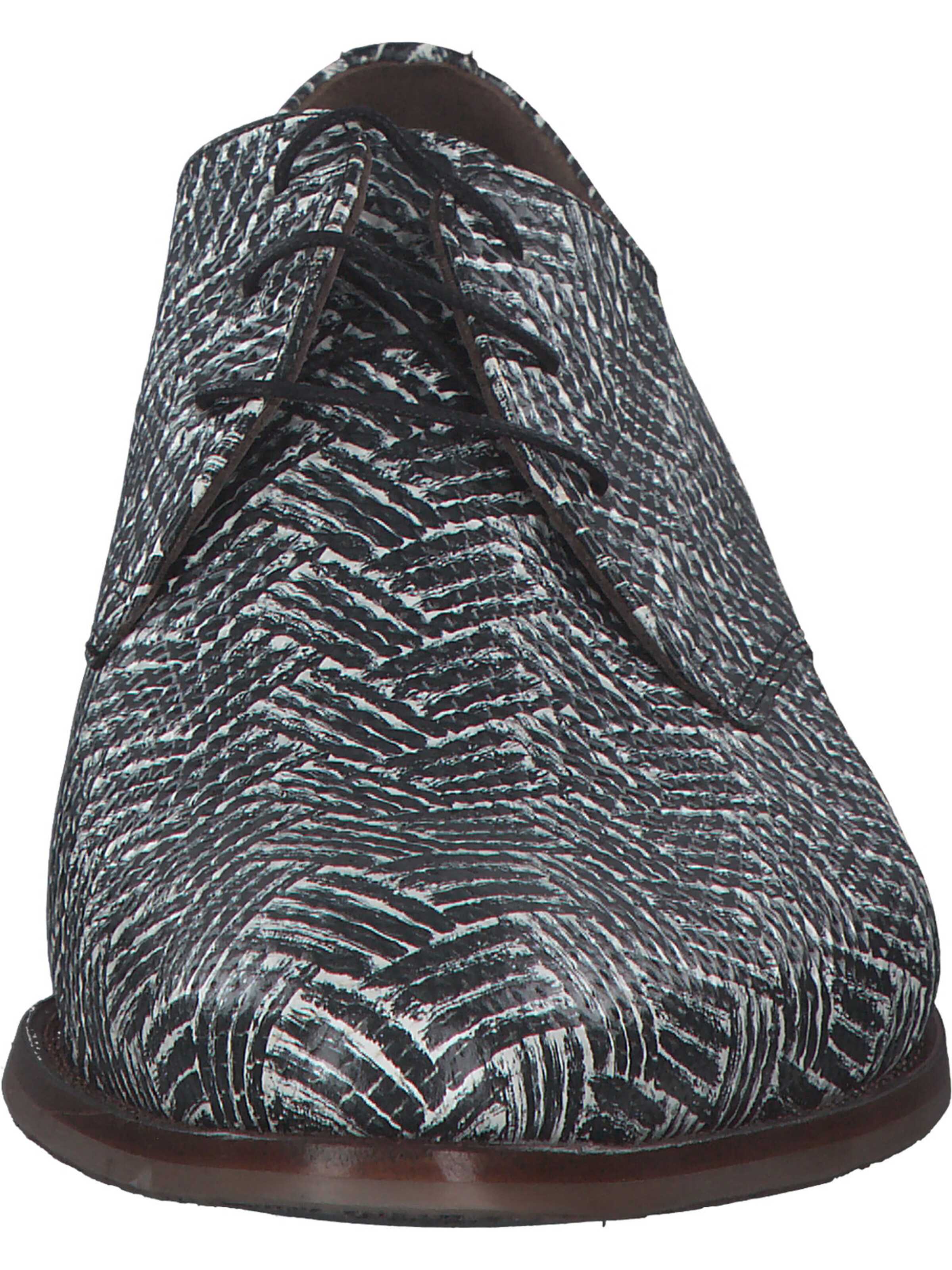 Floris van Bommel Veterschoen '30149' in Zwart