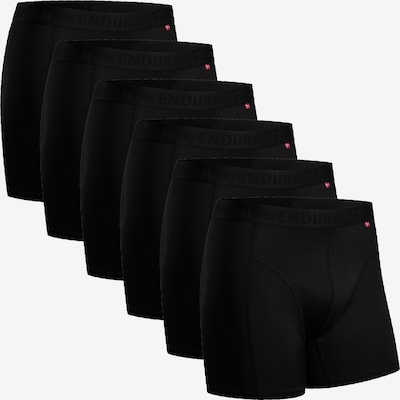 DANISH ENDURANCE Sportunterhose in rot / schwarz, Produktansicht