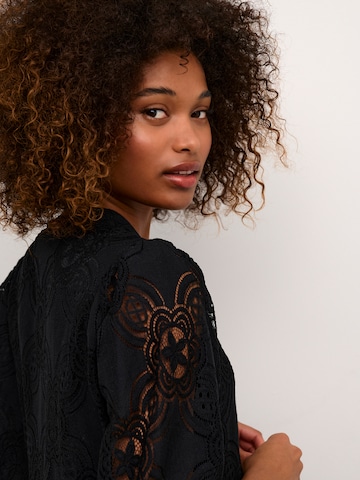 Robe-chemise 'Olu' CULTURE en noir