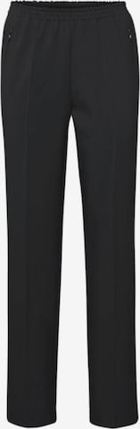 Goldner Pants 'Louisa' in Black: front